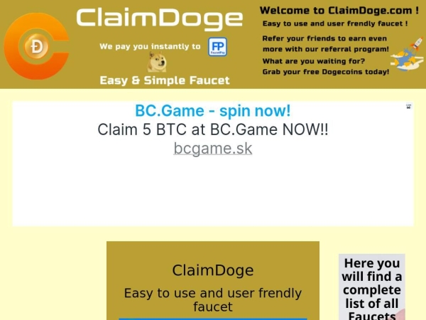 claimdoge.com